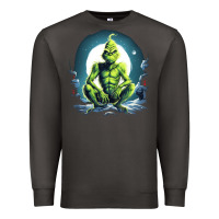 Smoke Grinch Premium Sweatshirt - Unal Design