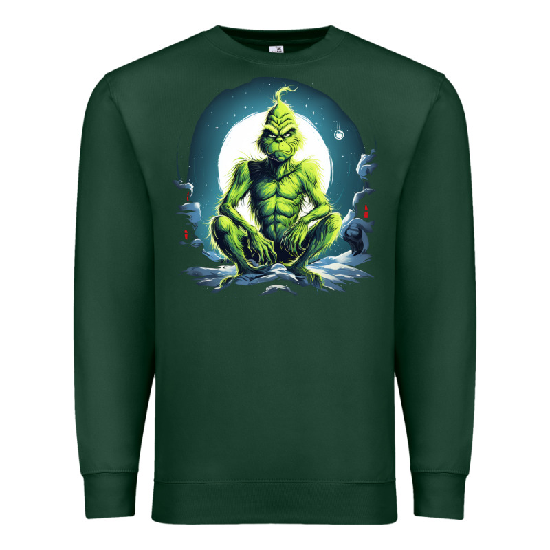 Grinch Premium Sweatshirt by Unal Design | Teevron