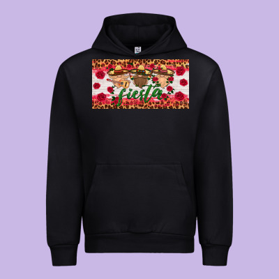 Fiesta Mexico Gnomes License Plate Urban Hoodie Designed By Hra Design Shop