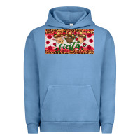 Pigment Pebble Blue fiesta mexico gnomes license plate Urban Hoodie - HRA Design Shop