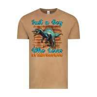 Vintage Camel just a boy who loves baby spinosaurus Vintage Tee - Artiststas