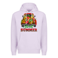 Lilac sweet summer watermelon and truck Premium Hoodie - HRA Design Shop