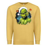 Antique Gold Grinch Premium Sweatshirt - Unal Design