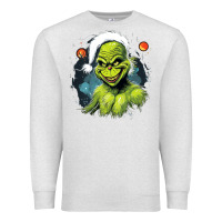 Oatmeal Heather Grinch Premium Sweatshirt - Unal Design