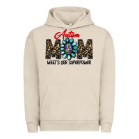 Pigment French Oak autism Urban Hoodie - CowhideDigitalArt