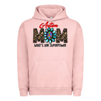 Pigment Salmon autism Urban Hoodie - CowhideDigitalArt