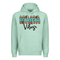 Seafoam mama vibes Premium Hoodie - CowhideDigitalArt