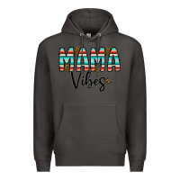 Smoke mama vibes Premium Hoodie - CowhideDigitalArt