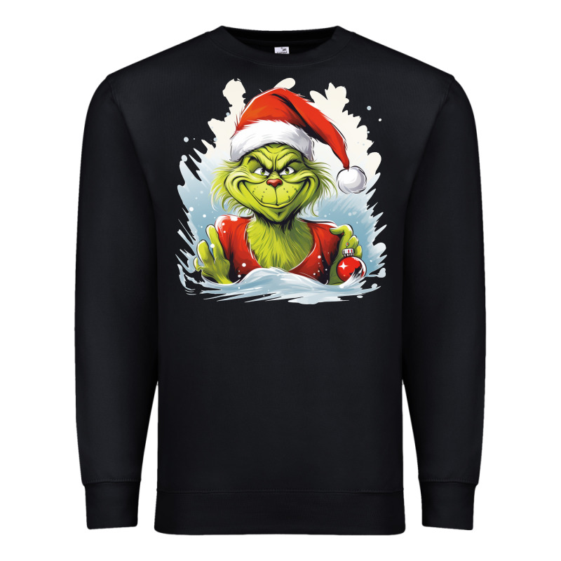 Grinch Premium Sweatshirt by Unal Design | Teevron