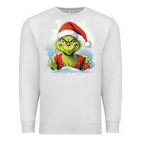 Oatmeal Heather Grinch Premium Sweatshirt - Unal Design
