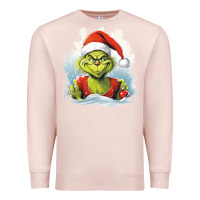 Pale Pink Grinch Premium Sweatshirt - Unal Design