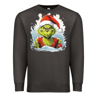 Smoke Grinch Premium Sweatshirt - Unal Design