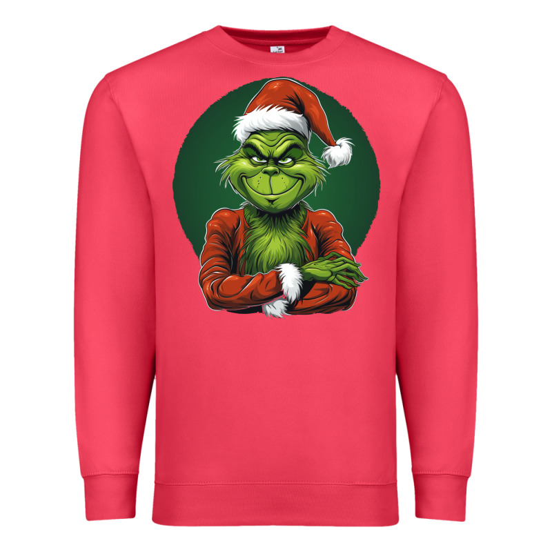Grinch Premium Sweatshirt by Unal Design | Teevron