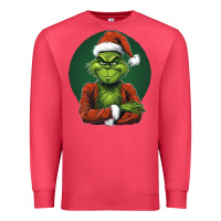 Cardinal Grinch Premium Sweatshirt - Unal Design