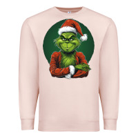 Pale Pink Grinch Premium Sweatshirt - Unal Design