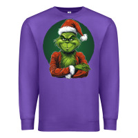Purple Grinch Premium Sweatshirt - Unal Design