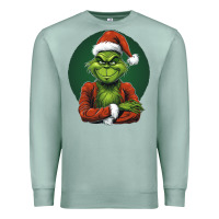 Seafoam Grinch Premium Sweatshirt - Unal Design