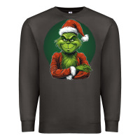 Smoke Grinch Premium Sweatshirt - Unal Design