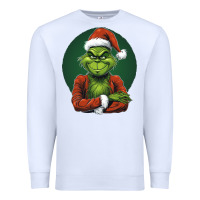 White Grinch Premium Sweatshirt - Unal Design