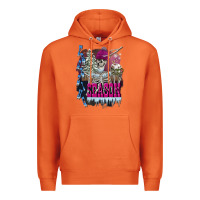 Carrot freezing season skeleton Premium Hoodie - FaDigitalArtStudio