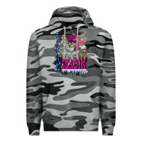 Slate Camo freezing season skeleton Premium Hoodie - FaDigitalArtStudio