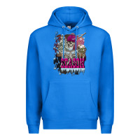 True Royal freezing season skeleton Premium Hoodie - FaDigitalArtStudio