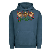 Pigment Midnight Navy fiesta mexico gnome Urban Hoodie - HRA Design Shop