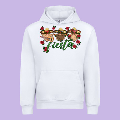 Fiesta Mexico Gnome Urban Hoodie Designed By Hra Design Shop
