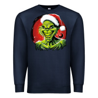 Navy Grinch Premium Sweatshirt - Unal Design