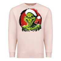 Pale Pink Grinch Premium Sweatshirt - Unal Design
