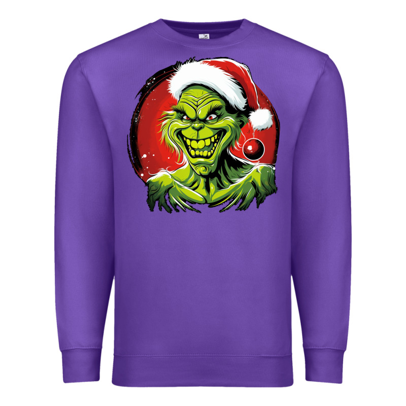 Grinch Premium Sweatshirt by Unal Design | Teevron