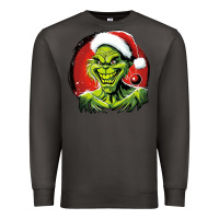 Smoke Grinch Premium Sweatshirt - Unal Design