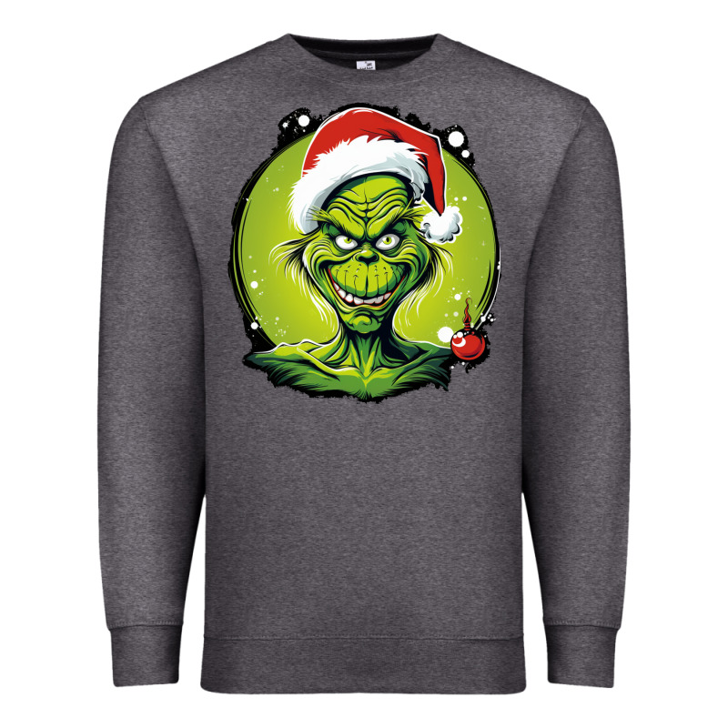 Grinch Premium Sweatshirt by Unal Design | Teevron