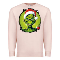 Pale Pink Grinch Premium Sweatshirt - Unal Design