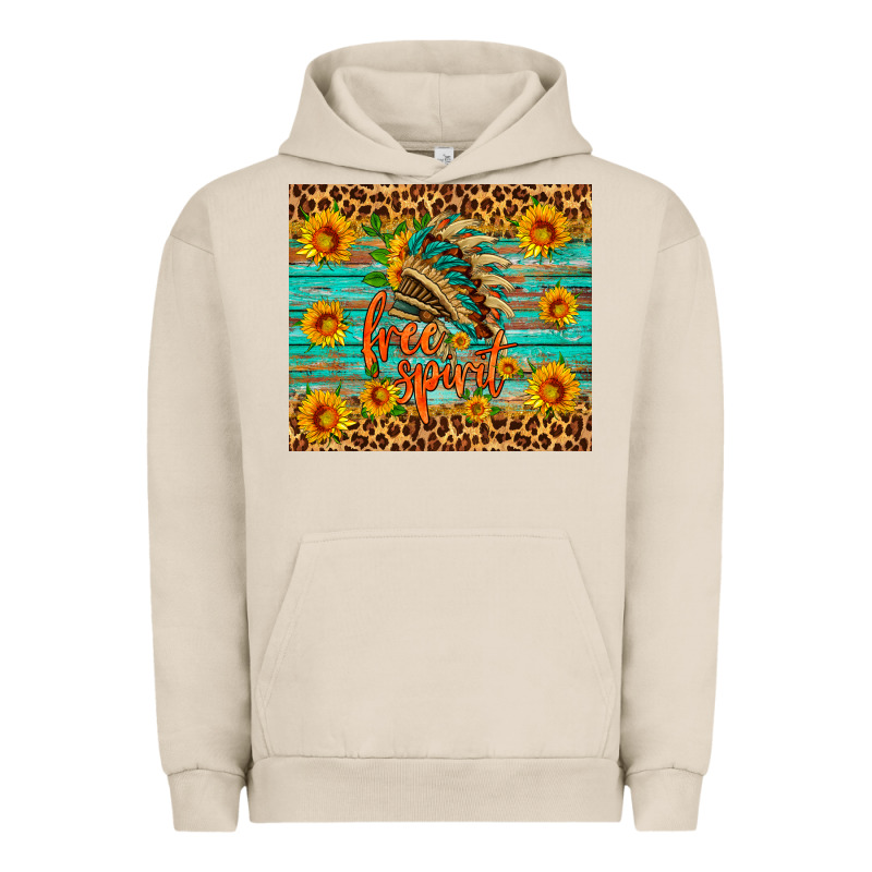 Free Spirit Urban Hoodie by HRA Design Shop | Teevron