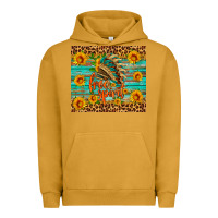 Pigment Peanut Butter free spirit Urban Hoodie - HRA Design Shop