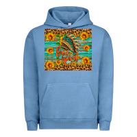 Pigment Pebble Blue free spirit Urban Hoodie - HRA Design Shop