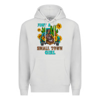 Dove Grey just a small town girl Premium Hoodie - HRA Design Shop