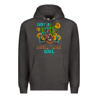 Smoke just a small town girl Premium Hoodie - HRA Design Shop