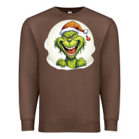 Chestnut Grinch Premium Sweatshirt - Unal Design
