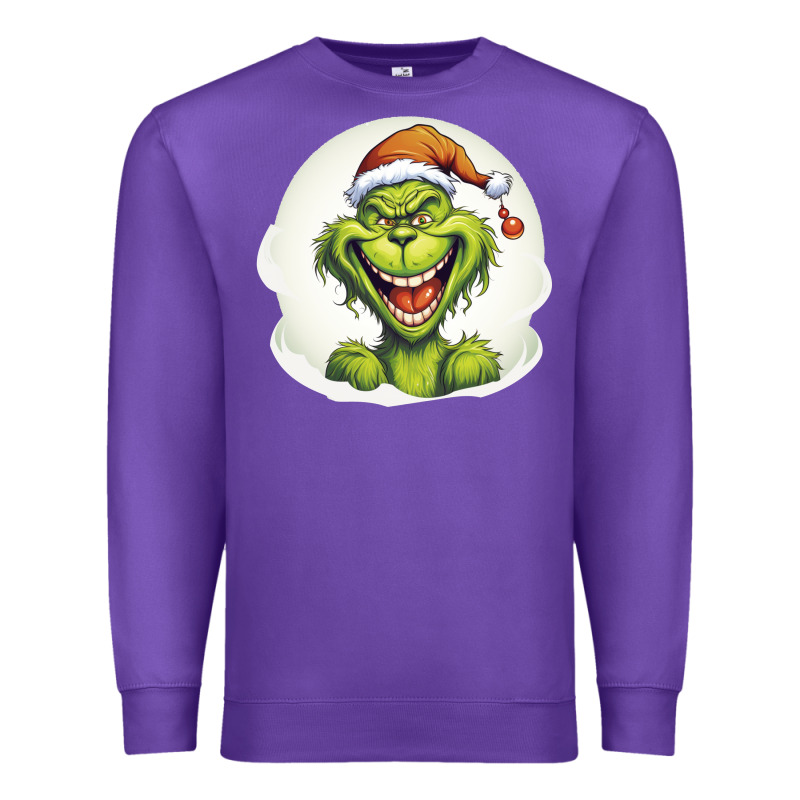 Grinch Premium Sweatshirt by Unal Design | Teevron