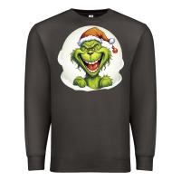 Smoke Grinch Premium Sweatshirt - Unal Design