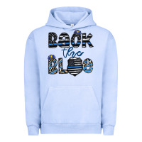 Pigment Grape Ice back the blue1 Urban Hoodie - CowhideDigitalArt