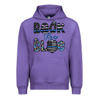 Tulip back the blue1 Urban Hoodie - CowhideDigitalArt