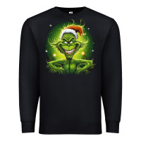 Black Grinch Premium Sweatshirt - Unal Design