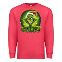 Cardinal Grinch Premium Sweatshirt - Unal Design