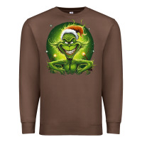 Chestnut Grinch Premium Sweatshirt - Unal Design