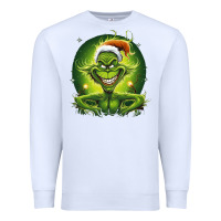 White Grinch Premium Sweatshirt - Unal Design