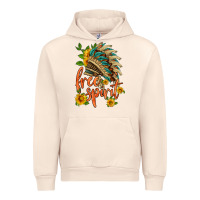 Sandshell free spirit sunflower and indian headdress Urban Hoodie - HRA Design Shop