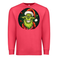 Cardinal Grinch Premium Sweatshirt - Unal Design